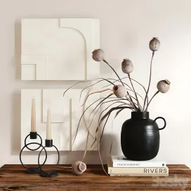 Decorative with poppy